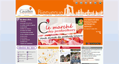 Desktop Screenshot of cavaillon.com